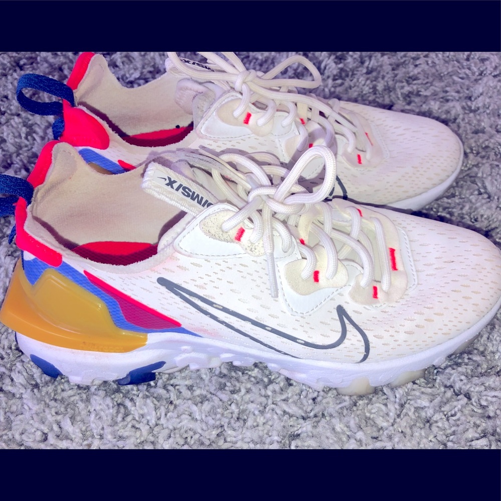 Fairly New Nike React Vision Sneakers